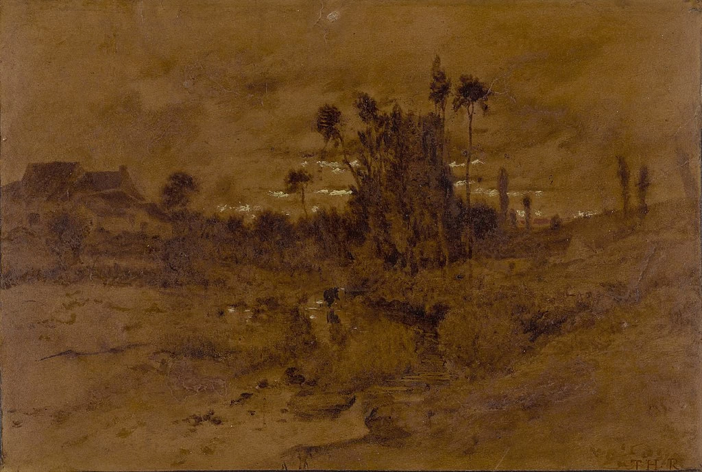 Flusso in una valle nel Berry - The Mesdag Collection, L'Aia